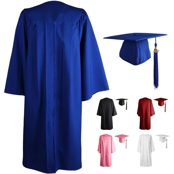 University Graduation Cap and Gown