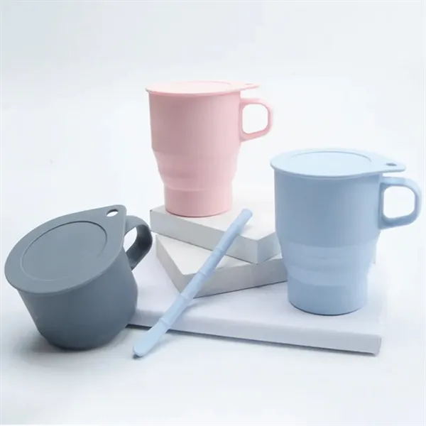 Foldable Silicone coffee cup