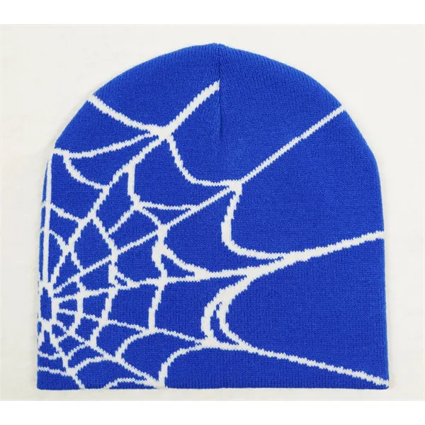 Acrylic Embroidered Short Woolen Hat Custom Knitted Beanie