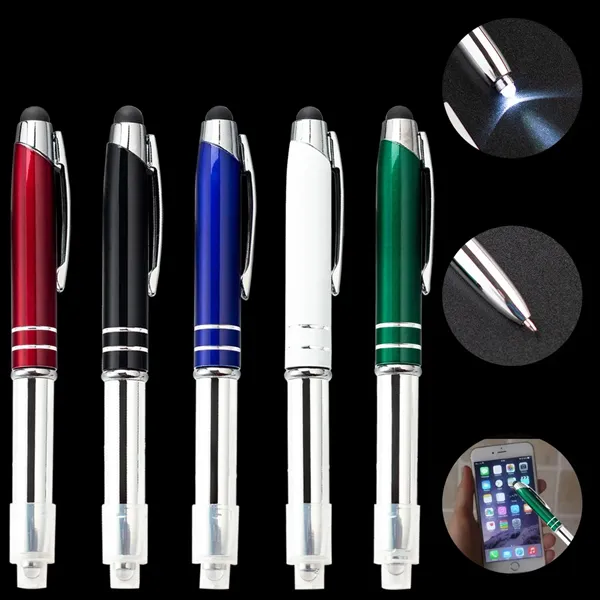 Touch Screen Ballpoint pen with LED light