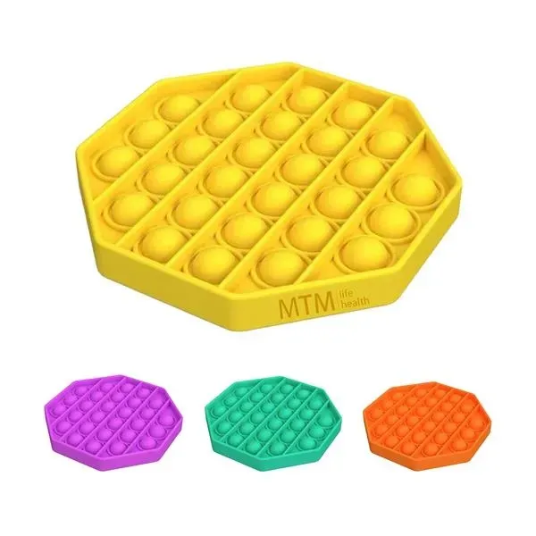 Octagonal Silicone Fingertip Toys