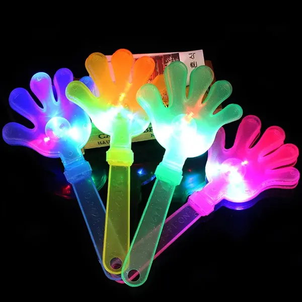 LED Light Plastic Hand Clappers Noisemaker