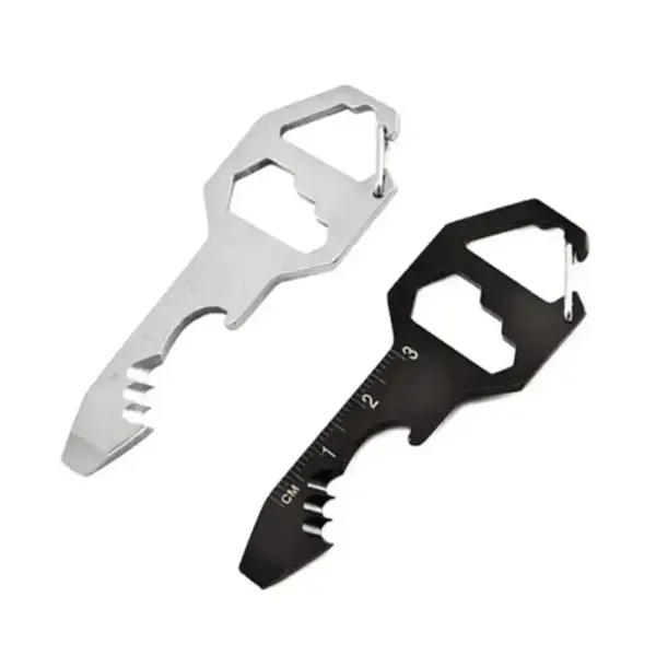 Stainless Steel Bottle Opener Key Ring