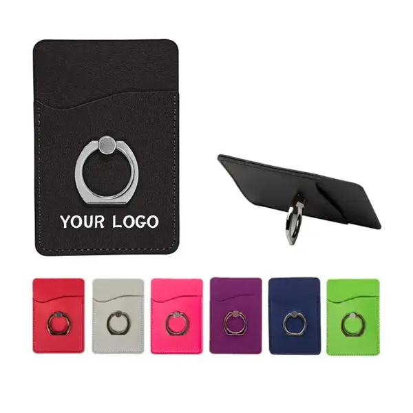 PU Phone Holder with Pocket