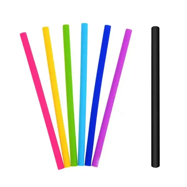 Straight Silicone Straw
