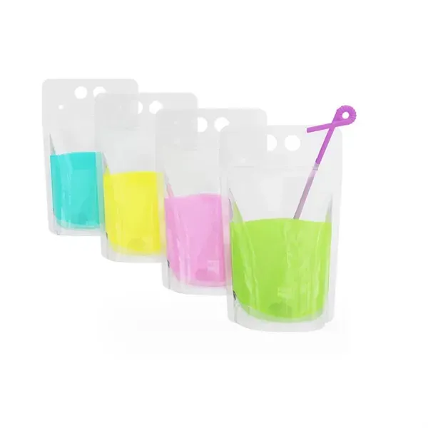 Juice Pouch With Straw