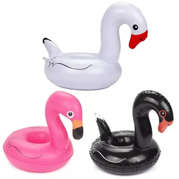 Inflatable Swan Drink Holder