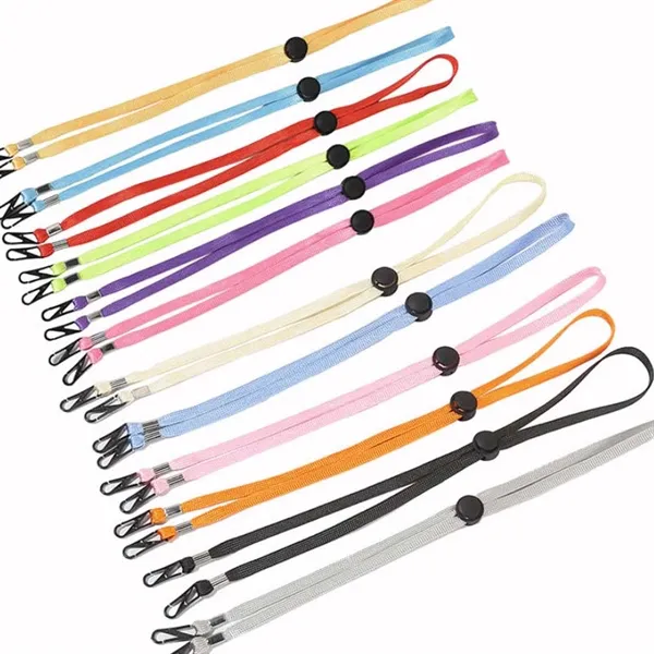 Unisex Adjustable Length Face Mask Elastic Lanyard Strap