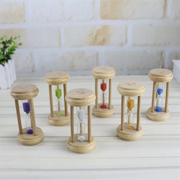 Wooden sand timer