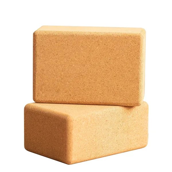 9" x 6" x 4" Cork Yoga Block