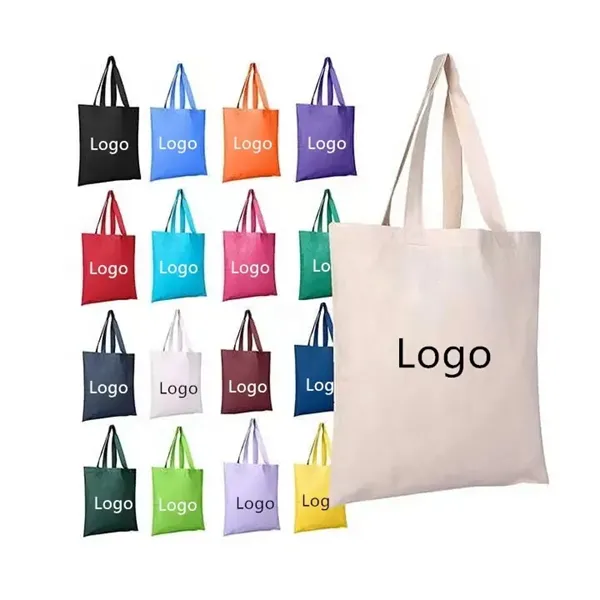 Personalized Blank Canvas Tote Portable Advertising Bag