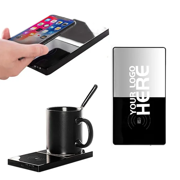 Coffee Mug Warmer Wireless Charger Mirror