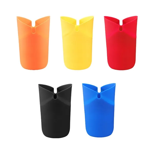 Microwave Silicone Foldable Popcorn Bucket Bowl