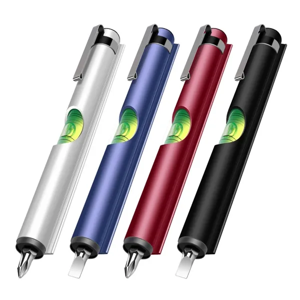 Multifuction Pens Shape Level Tool Screwdriver