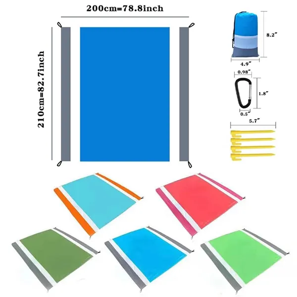 79''x 56'' Waterproof Beach Mat Blanket