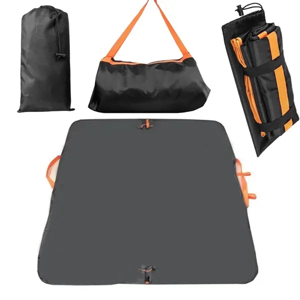 Outdoor Beach Picnic Blanket & Waterproof Travel Bag