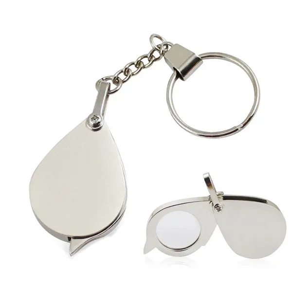 10X Folding Magnifier with Key Chain
