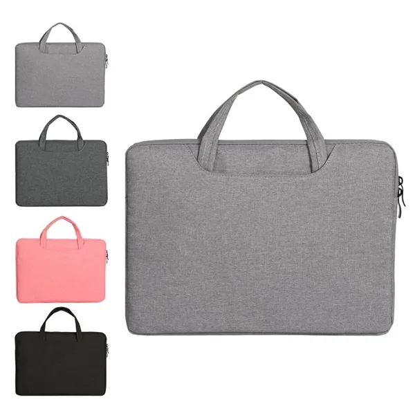 15.6'' Laptop Sleeve w/ Handle & Two Zippered