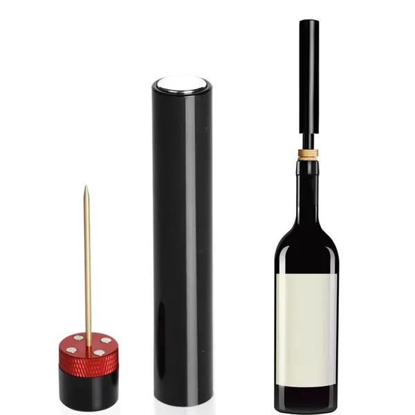 Pocket Metal Air Pump Wine Bottle Opener