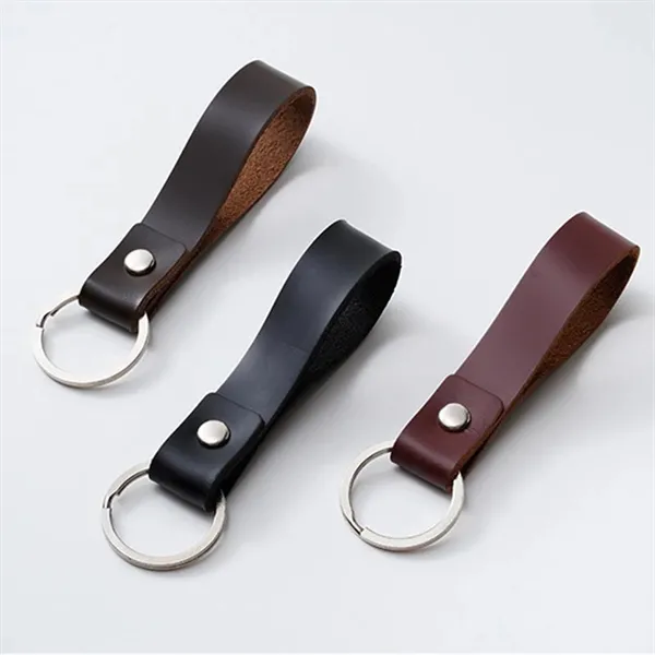 Genuine Leather Key Tag