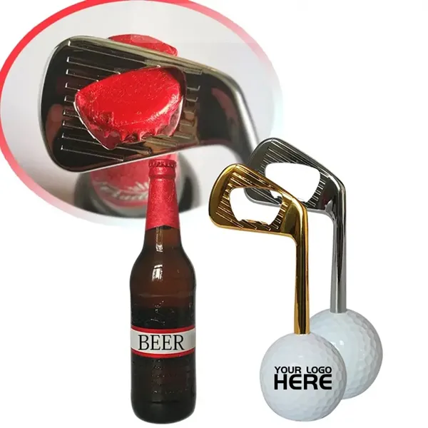 Golf Ball Bottle Opener
