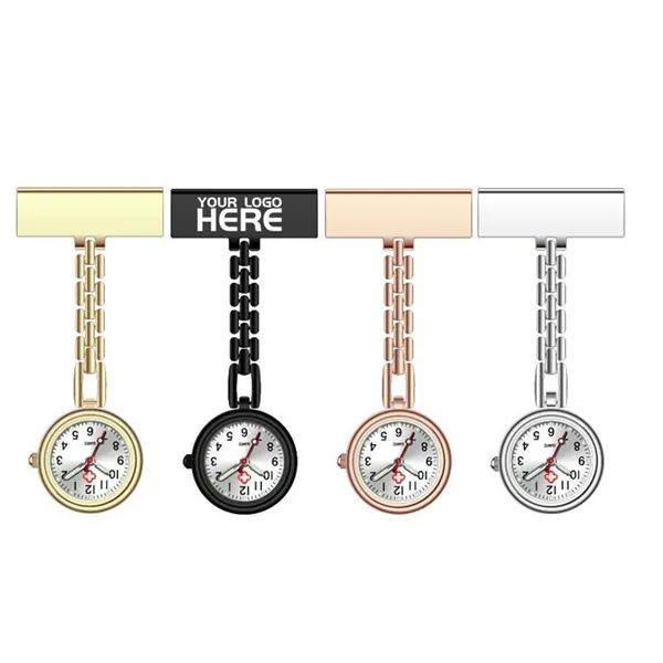 Medical Pocket Metal Luminous Nurse Watch withe Box