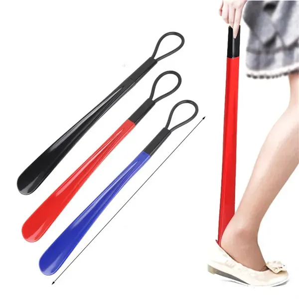 19" Plastic Long Handled Shoehorn w/Loop