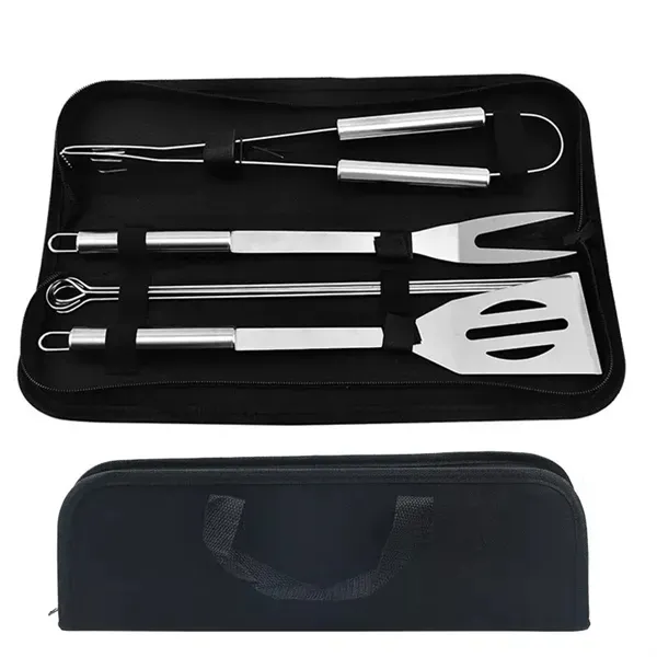 7 Pieces BBQ Tools Kit with Carring Bag
