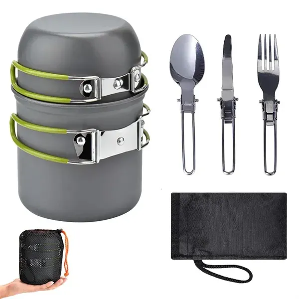 Portable Camping Cookware Kit