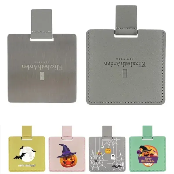 Portable Shatterproof Stainless Steel Makeup Mirror