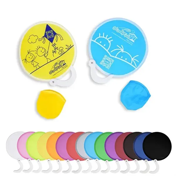 Full Color Twist And Chill Fan With Pouch