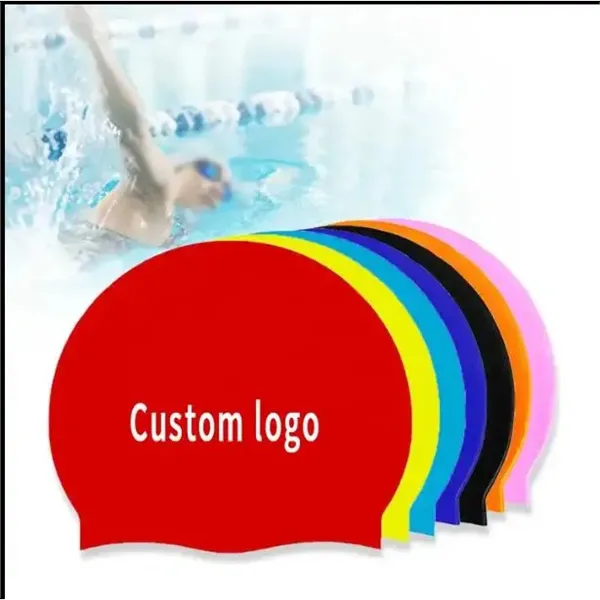 Waterproof Silicone Swim Cap