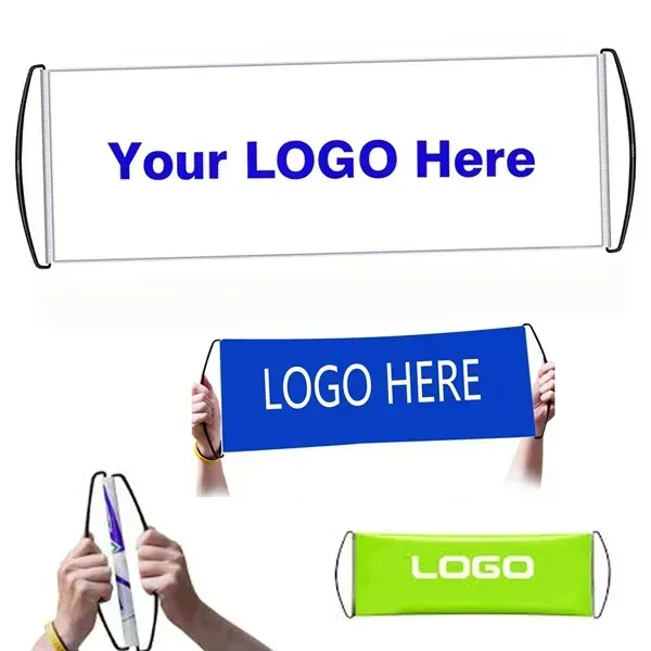 Handheld Portable Rolling Scroll Banner