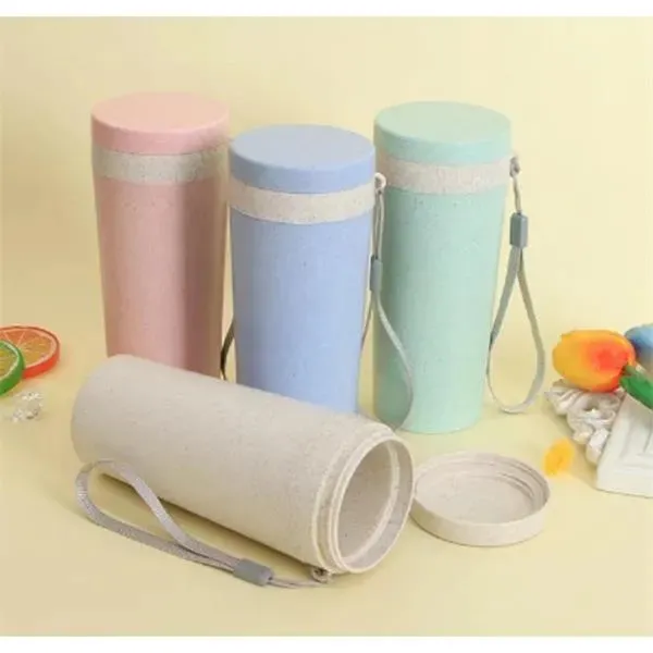 12oz Wheat Fiber water bottle