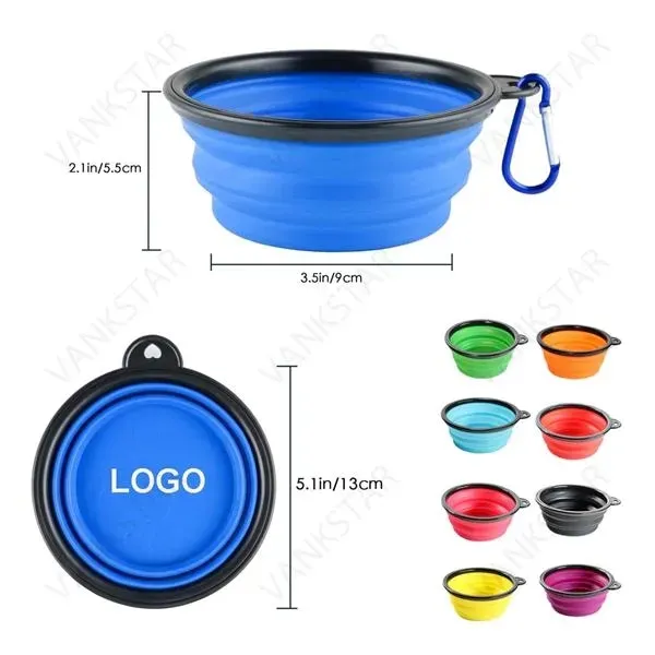 Collapsible Silicone Pet Bowl