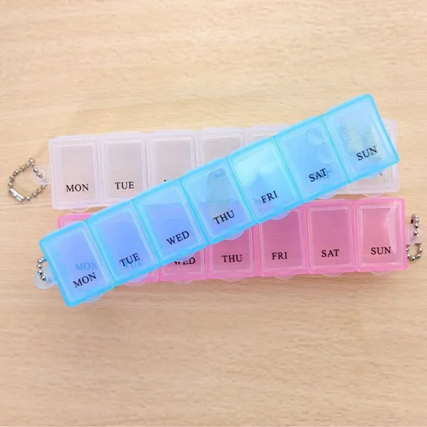 Portable Weekly Pill Case