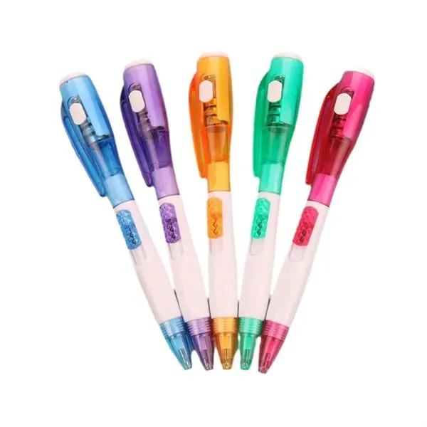 Flashlight ballpoint pen