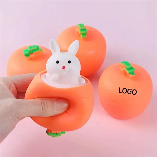 Squeeze bunny stress relief toy