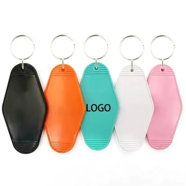 Retro Vintage Motel Keychain