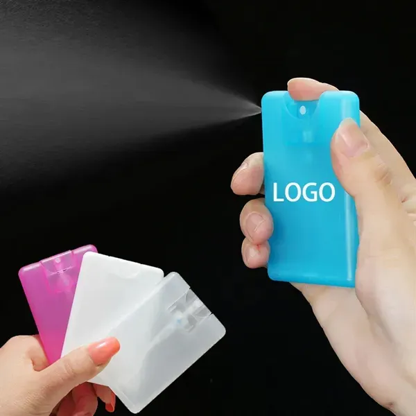 Rectangle Credit Card Style Antibacterial Sanitizer Spray
