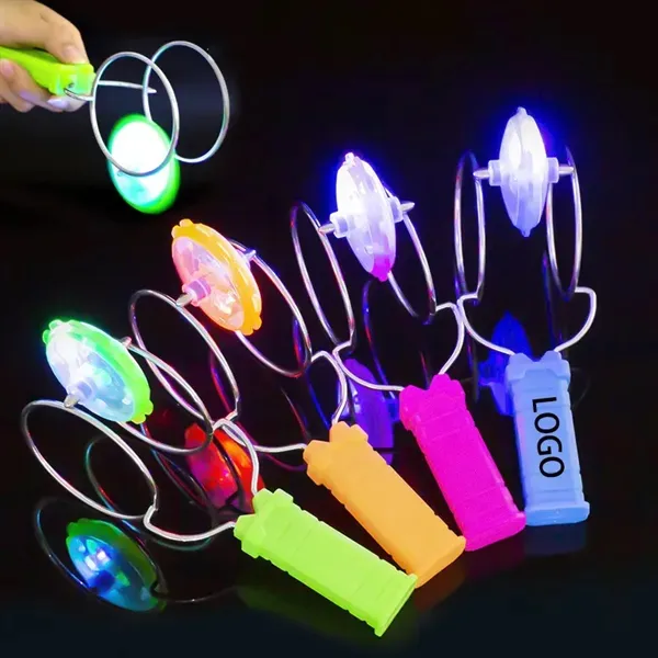LED Magnetic Gyro Wheel, Light Spinner Toy