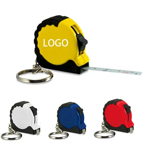 3' Mini Tape Measure with Keychain
