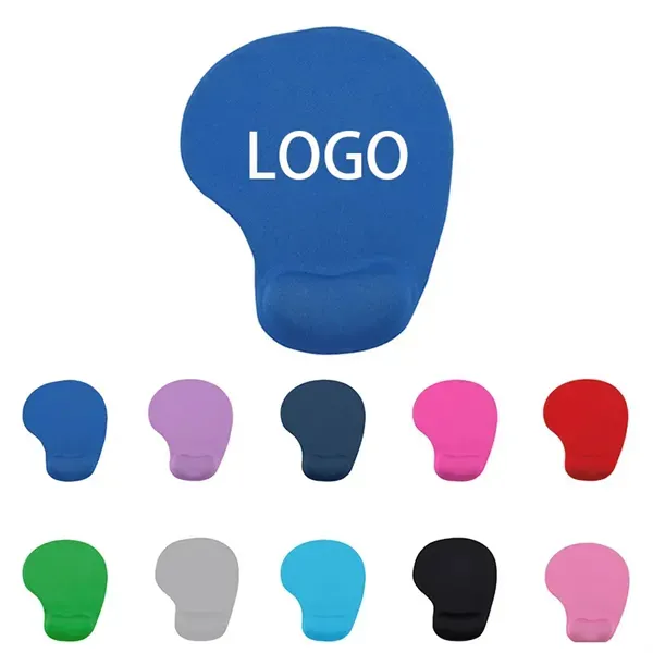 Custom Full Color Wrist Rest Mouse Pad