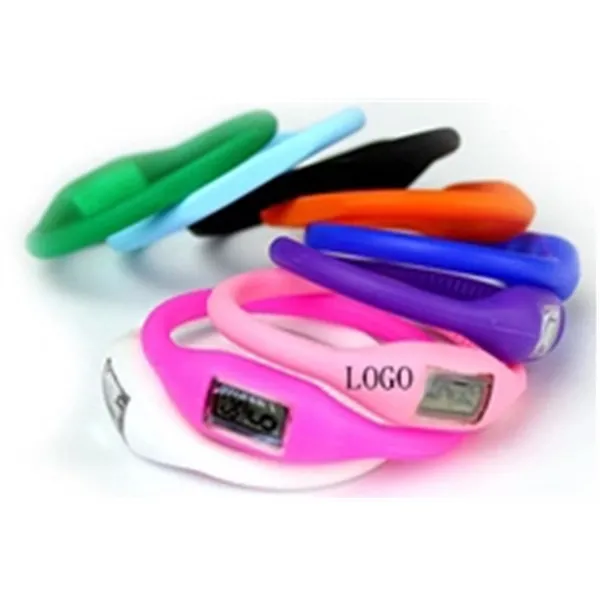 LED Silicone Sports Watch