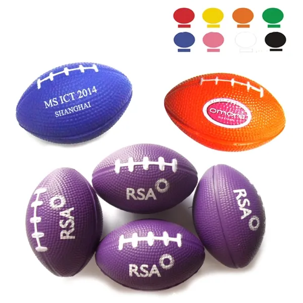 Rugby football shape stress reliever