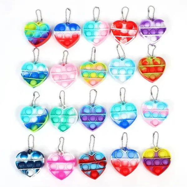 Fidget Popper Heart Shaped Toy