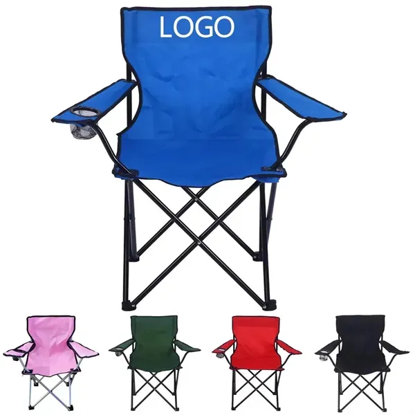 Folding Chair with Cup Holder