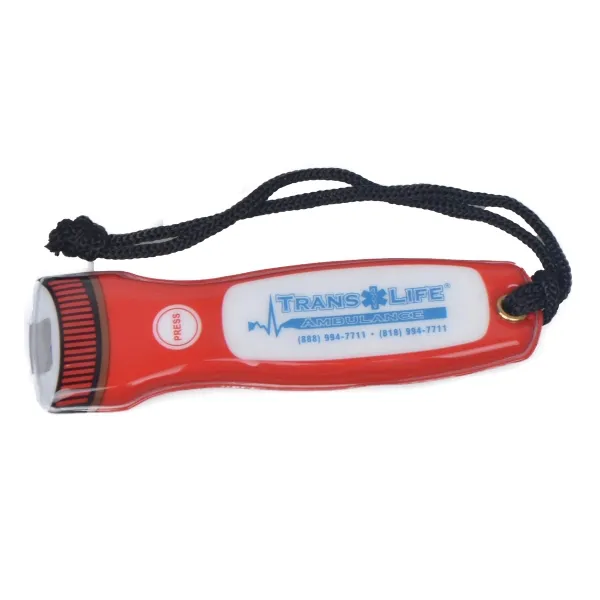 3 LED flashlight with magnet