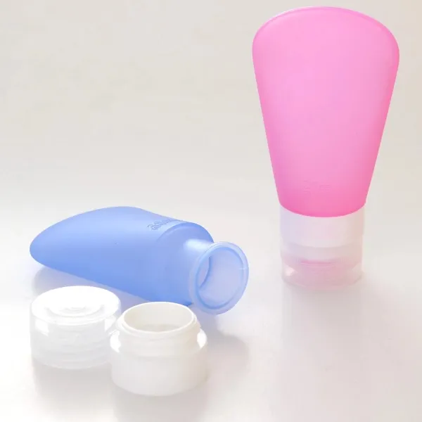 silicone travel toiletry kit