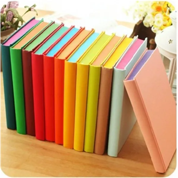 High Quality Promotional Simple Smooth Hard Cover Notebook